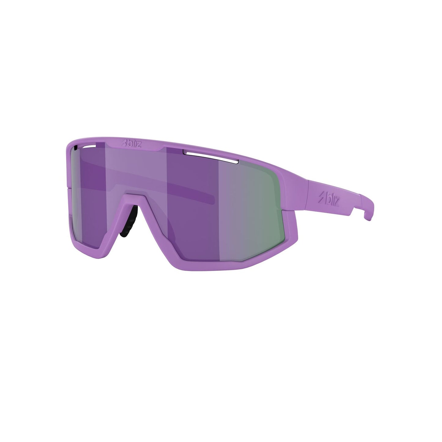 BLIZ FUSION SMALL Occhiali con lenti a specchio grigio viola