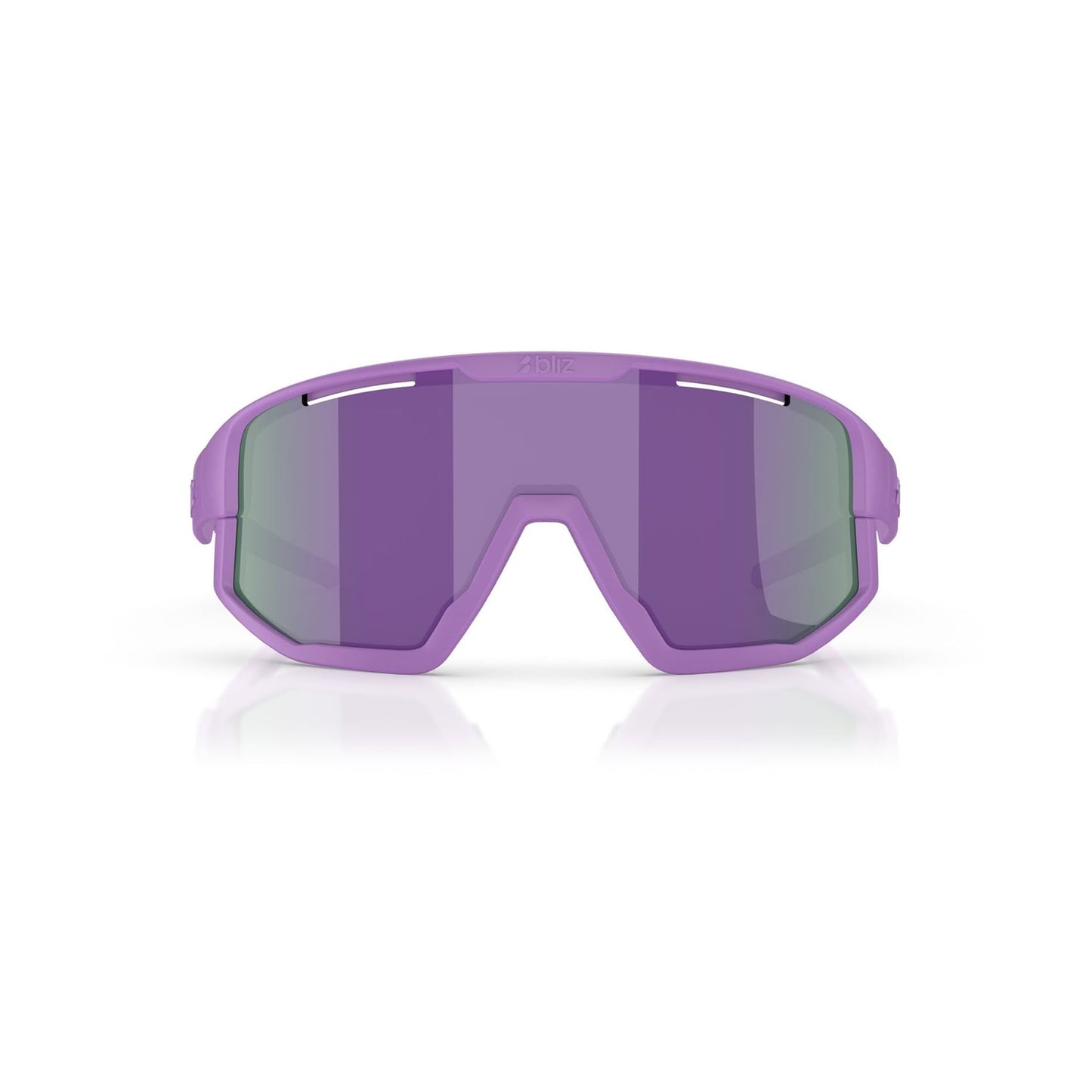 BLIZ FUSION SMALL Occhiali con lenti a specchio grigio viola