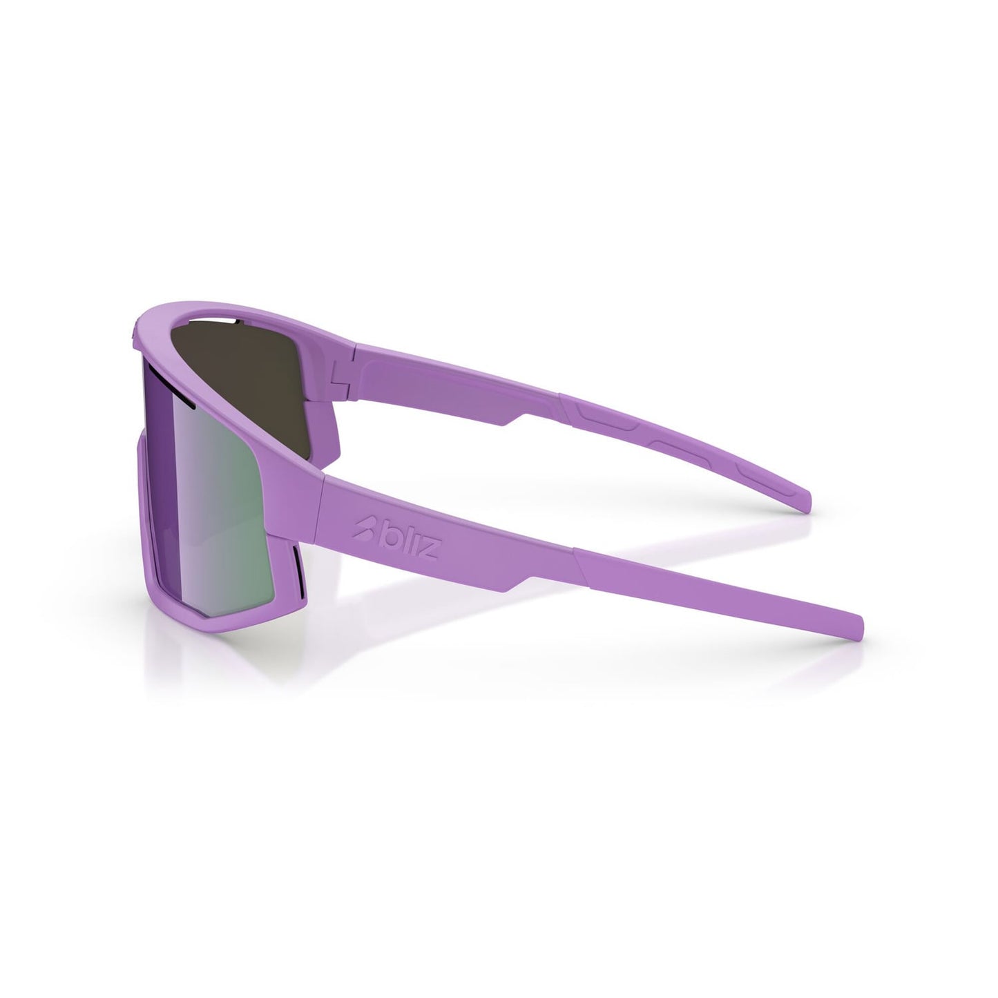BLIZ FUSION SMALL Occhiali con lenti a specchio grigio viola