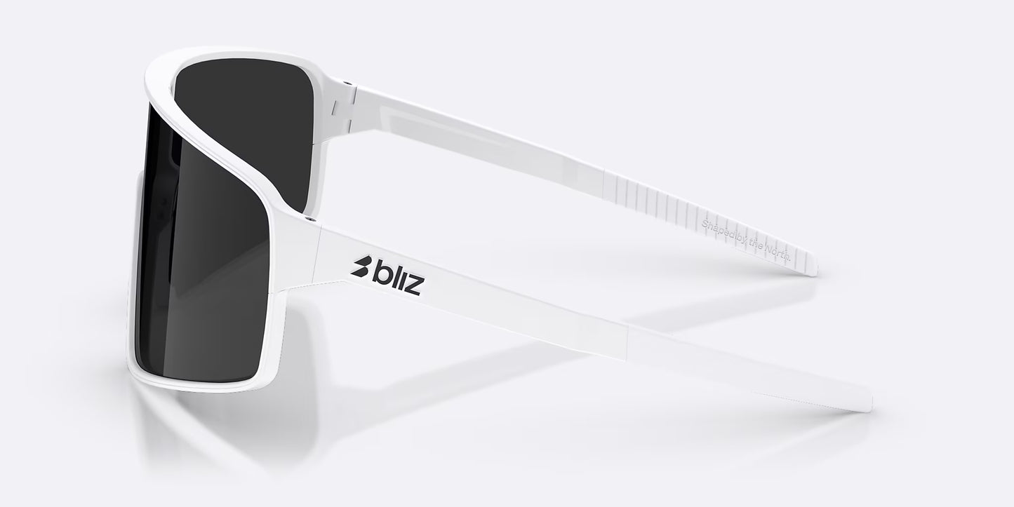 Occhiali BLIZ P001 Bianco opaco fumé