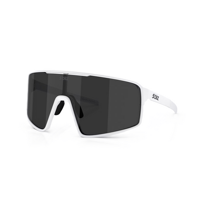 Occhiali BLIZ P001 Bianco Matt Schermo Smoke