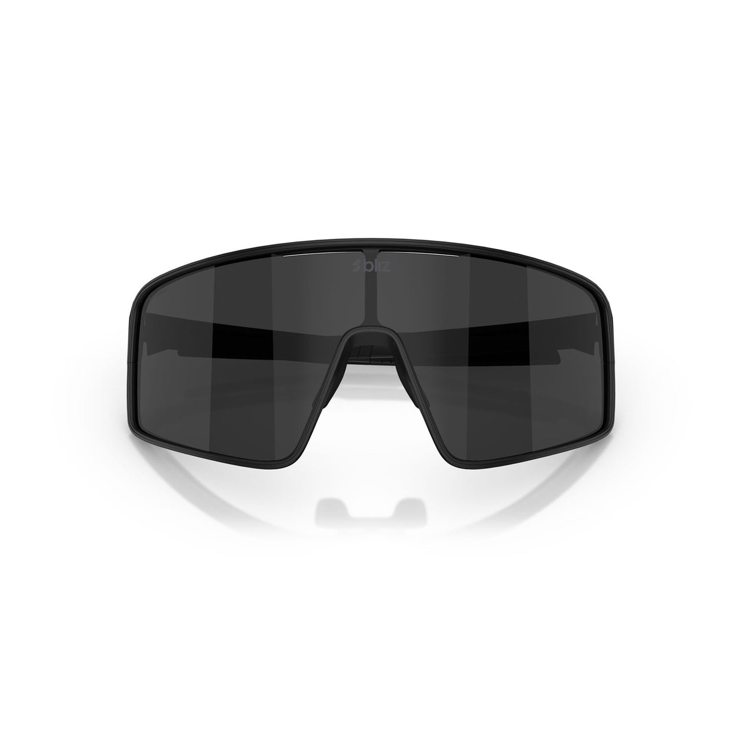 BLIZ P001 Occhiali Nero Opaco Schermo Grigio