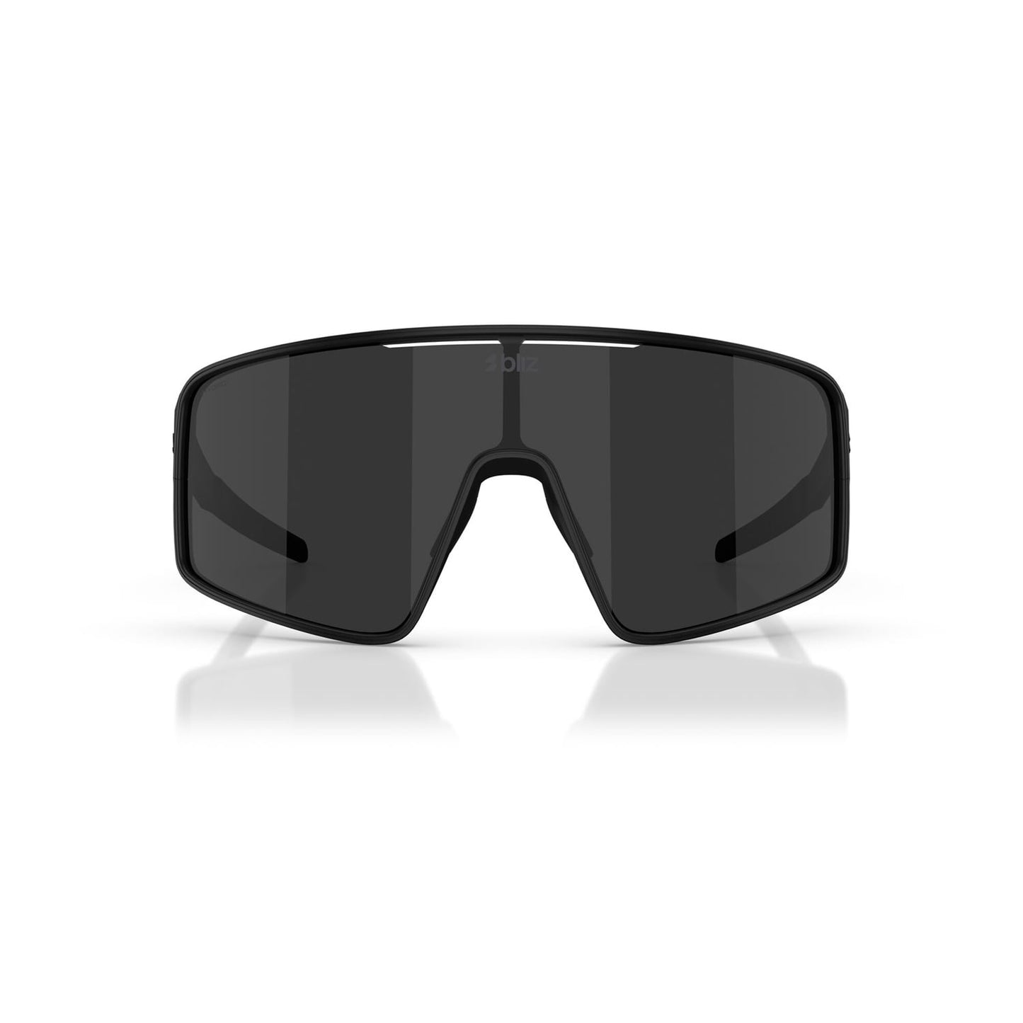 BLIZ P001 Occhiali Nero Opaco Schermo Grigio