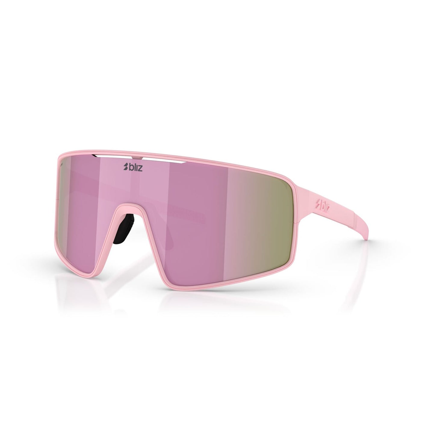 BLIZ P001 S Occhiali da sole rosa marrone rosato