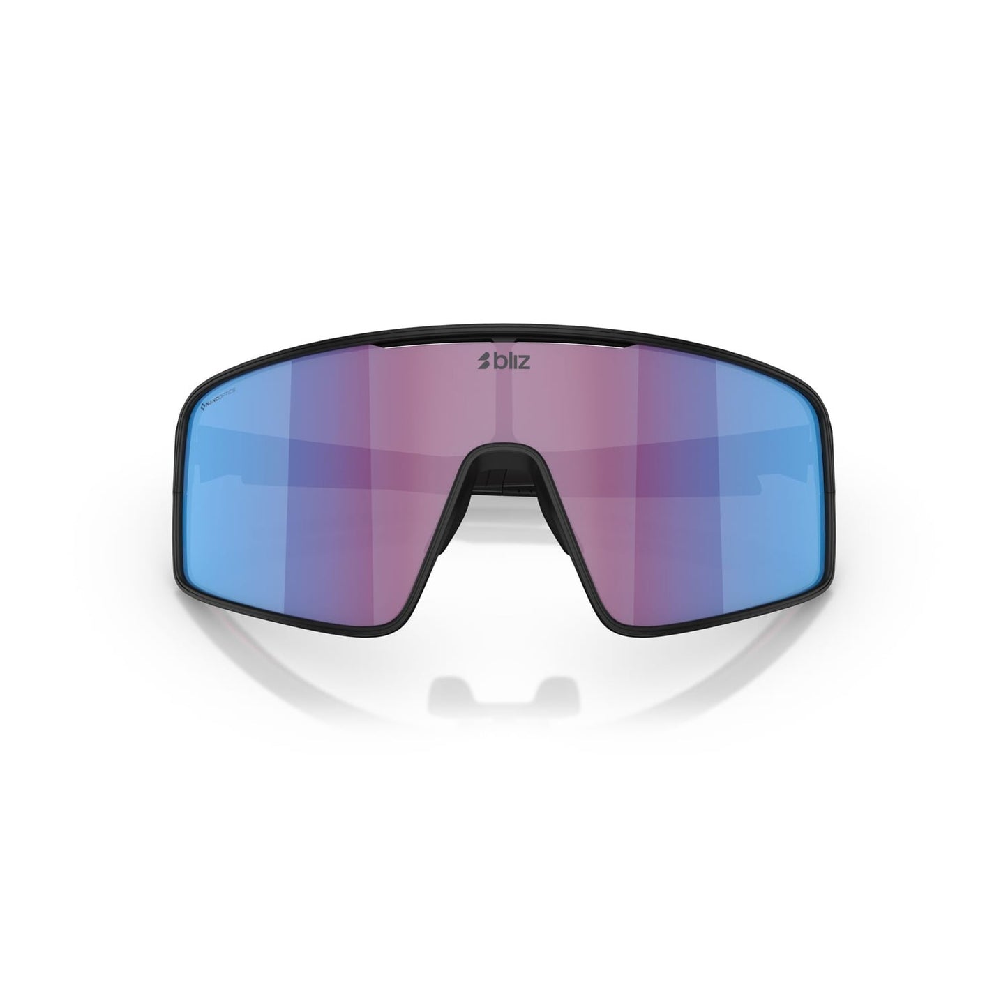 BLIZ P001 Nero opaco rosa viola blu a specchio