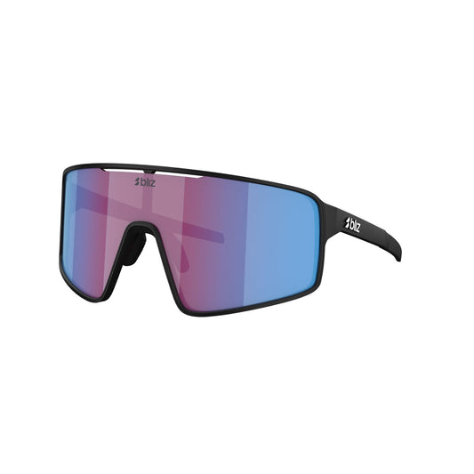 BLIZ P001 S Nero opaco Rosa Viola Blu a specchio