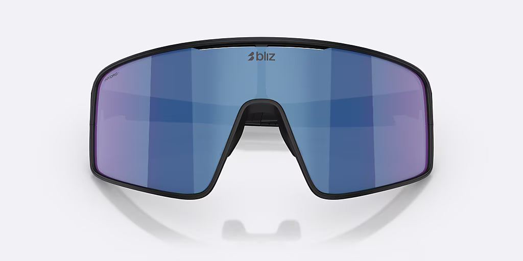 Occhiali BLIZ P001 Nero Opaco Blu Irdium
