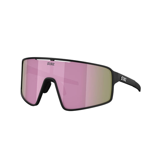 Occhiali da sole BLIZ P001 S Montatura nera opaca Marrone Rosa Multicolore