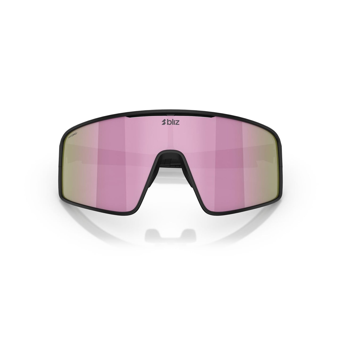Occhiali da sole BLIZ P001 S Montatura nera opaca Marrone Rosa Multicolore