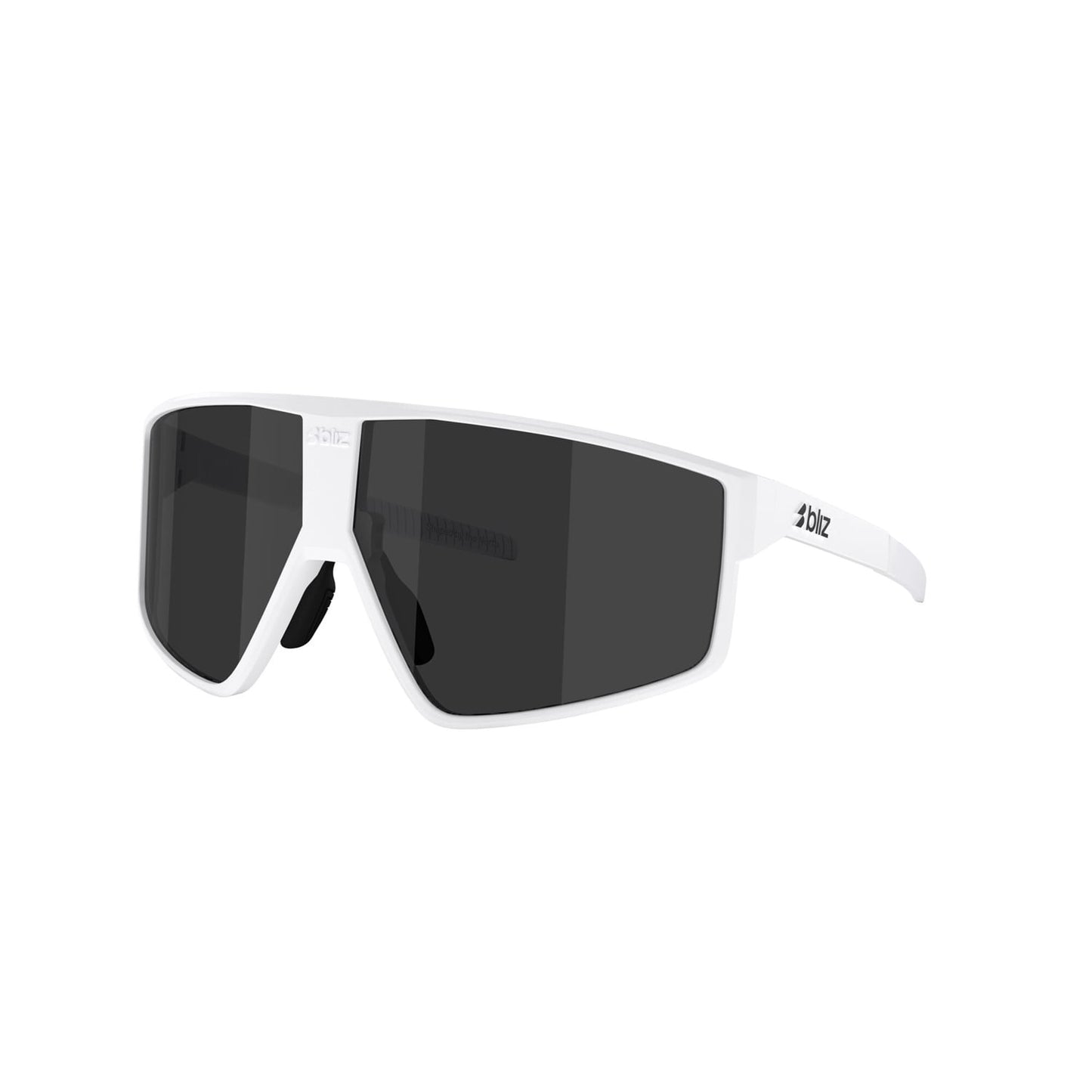 Occhiali BLIZZ P002S Bianco Opaco Lente Grigia Fumè