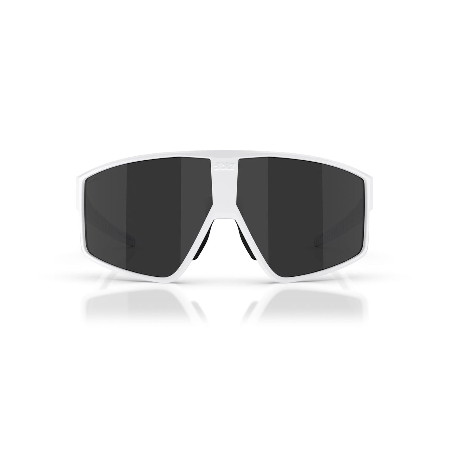 Occhiali BLIZZ P002S Bianco Opaco Lente Grigia Fumè