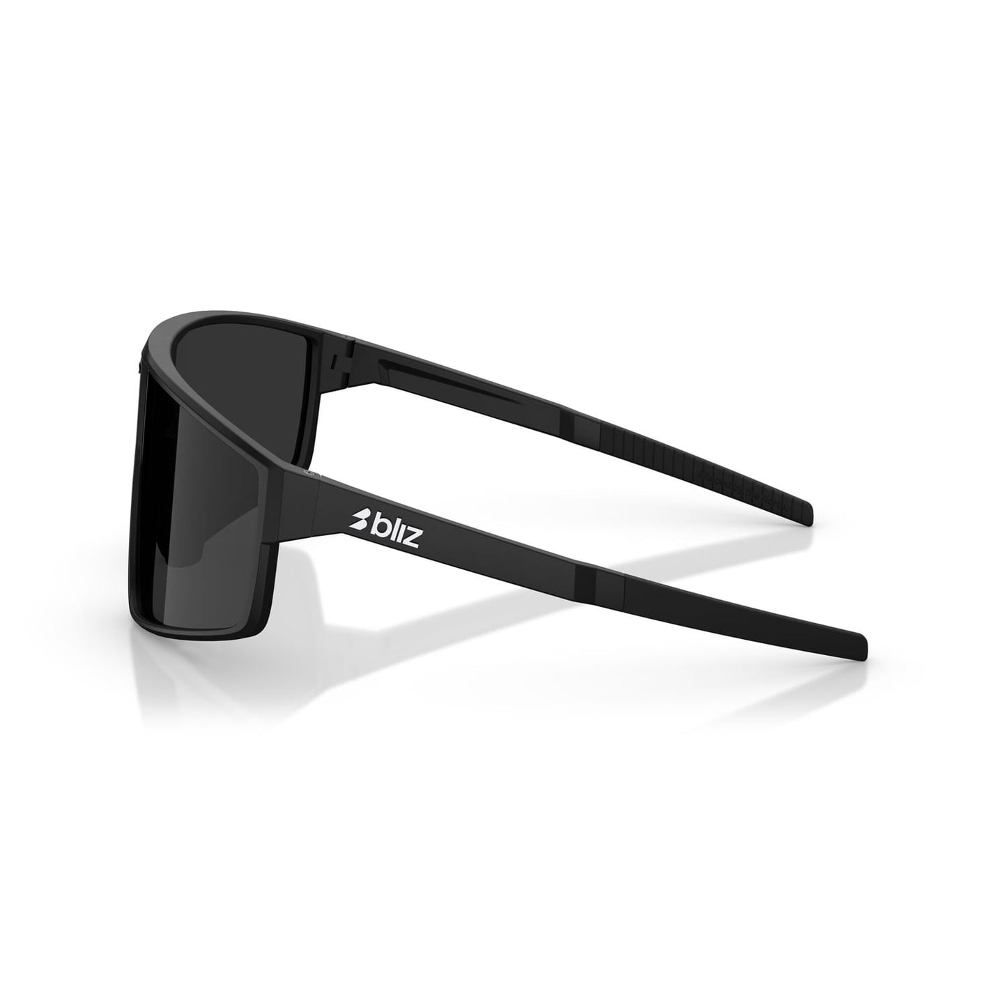Occhiali BLIZZ P002S Nero opaco Lente grigia fumé