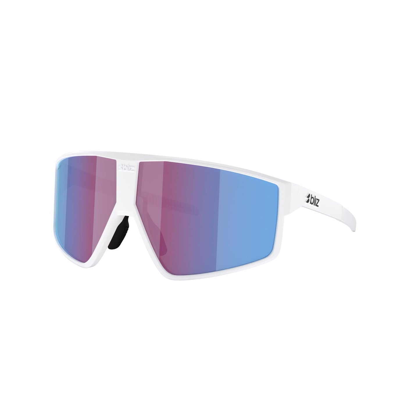Occhiali BLIZ P002 Schermo bianco Rosa Viola Blu Specchio