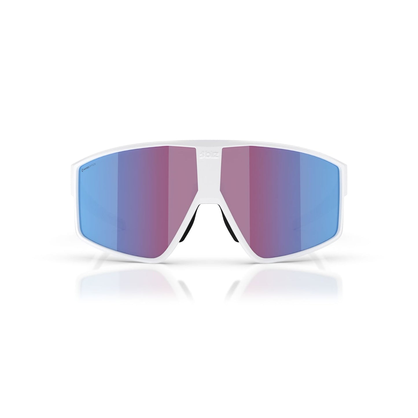 Occhiali BLIZ P002 Schermo bianco Rosa Viola Blu Specchio