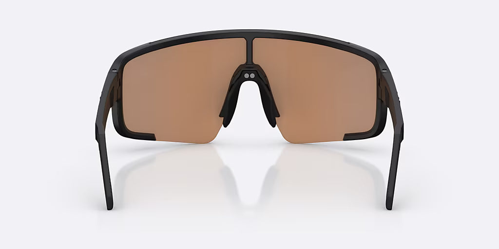Occhiali BLIZ P003 SMALL Lente nera opaca corallo/arancio blu iridio