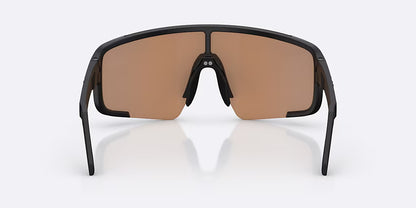 Occhiali BLIZ P003 SMALL Nero Opaco Lente Corallo/Arancione Blu Iridio