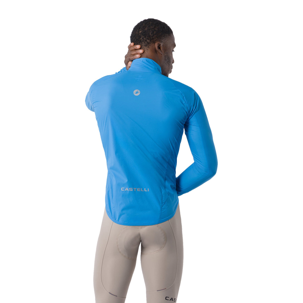 Giacca CASTELLI Transition Air blu – vista posteriore