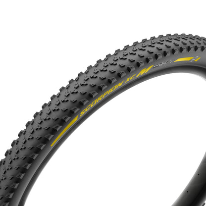 Pneumatico PIRELLI SCORPION RACE XC M Lite 29x2.40 Tubeless Ready Flessibile Nero/Giallo Team Edition