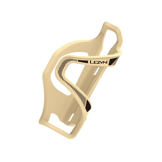 Portaborraccia LEZYNE FLOW CAGE SL-L con estrazione a sinistra, beige opaco