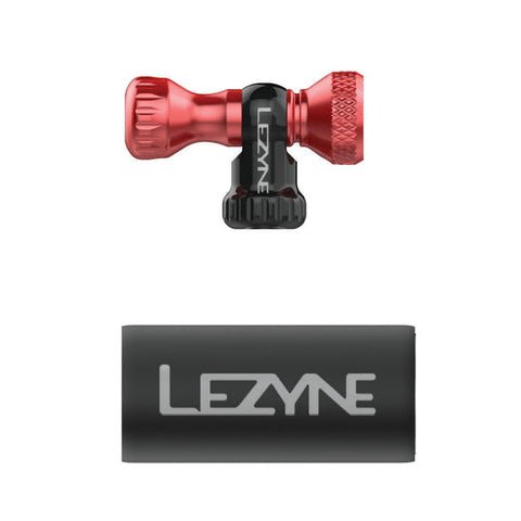 Erogatore CO2 LEZYNE CONTROL DRIVE CO2 rosso