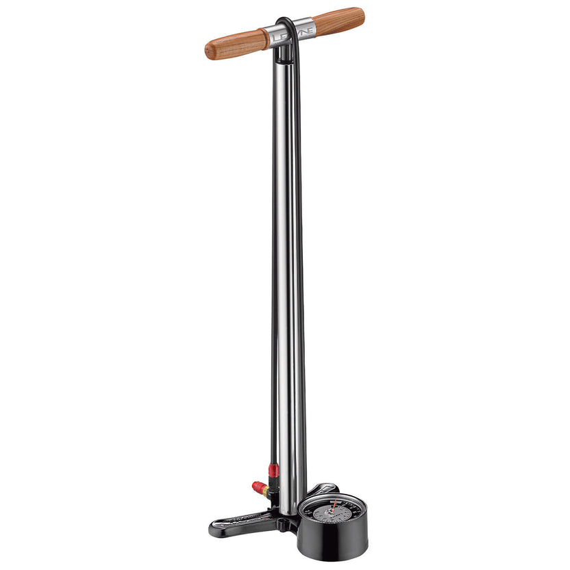 Pompa da pavimento LEZYNE ALLOY FLOOR DRIVE TALL argento