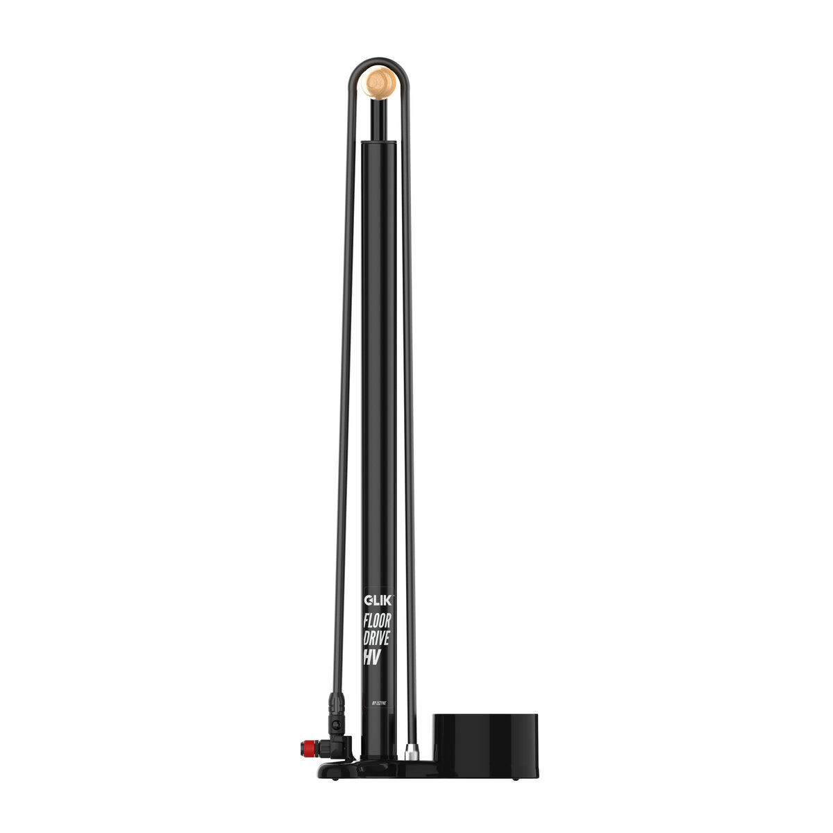 Pompa da pavimento LEZYNE CLIK DRIVE HV ABS PRO Chuck nera