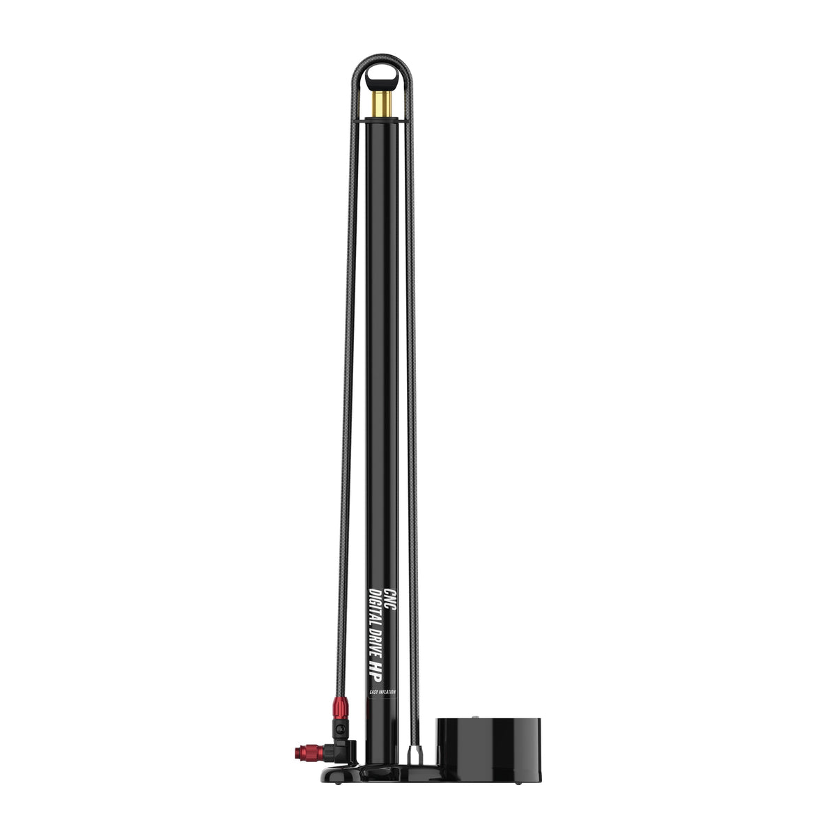 Pompa da pavimento LEZYNE DIGITAL DRIVE 3.5 CNC nera