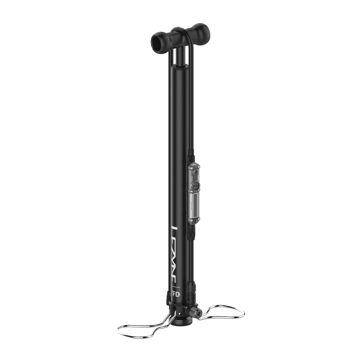 Pompa da pavimento LEZYNE DIGITAL TRAVEL FLOOR DRIVE nera