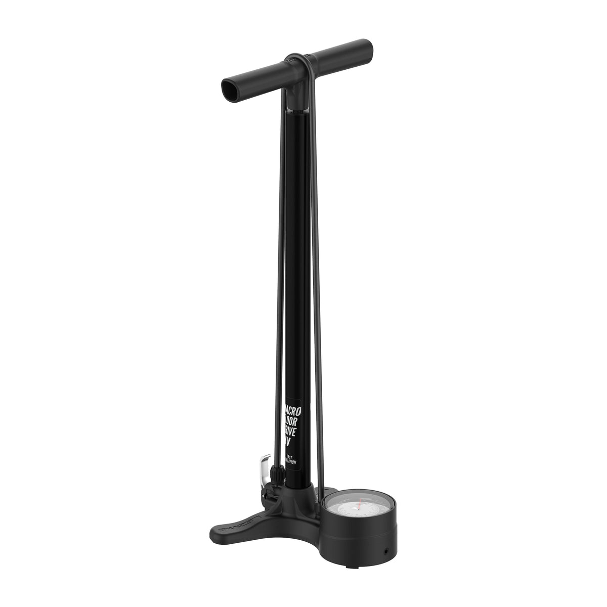 Pompa da pavimento LEZYNE MACRO HV FLOOR DRIVE DV nera