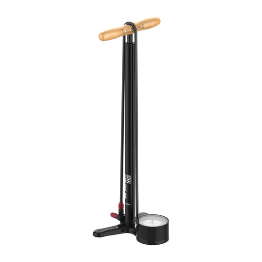 Pompa da pavimento LEZYNE STEEL FLOOR DRIVE 3.5 nera