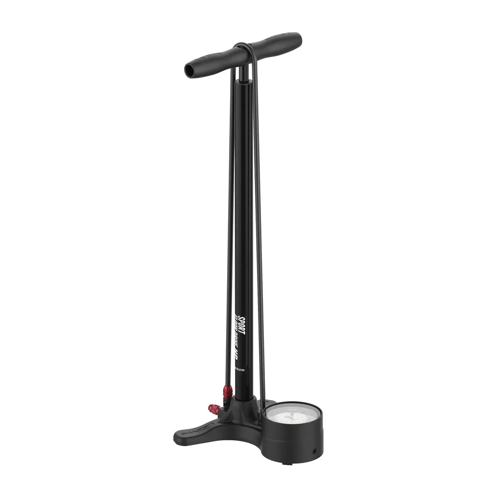 Pompa a pedale LEZYNE SPORT FLOOR DRIVE Nero