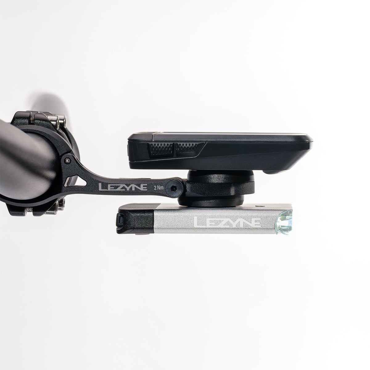 Lezyne Road Drive 500 argento, vista 2
