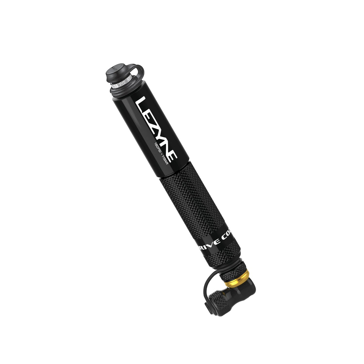 Pompa a mano LEZYNE POCKET DRIVE CO2 nera