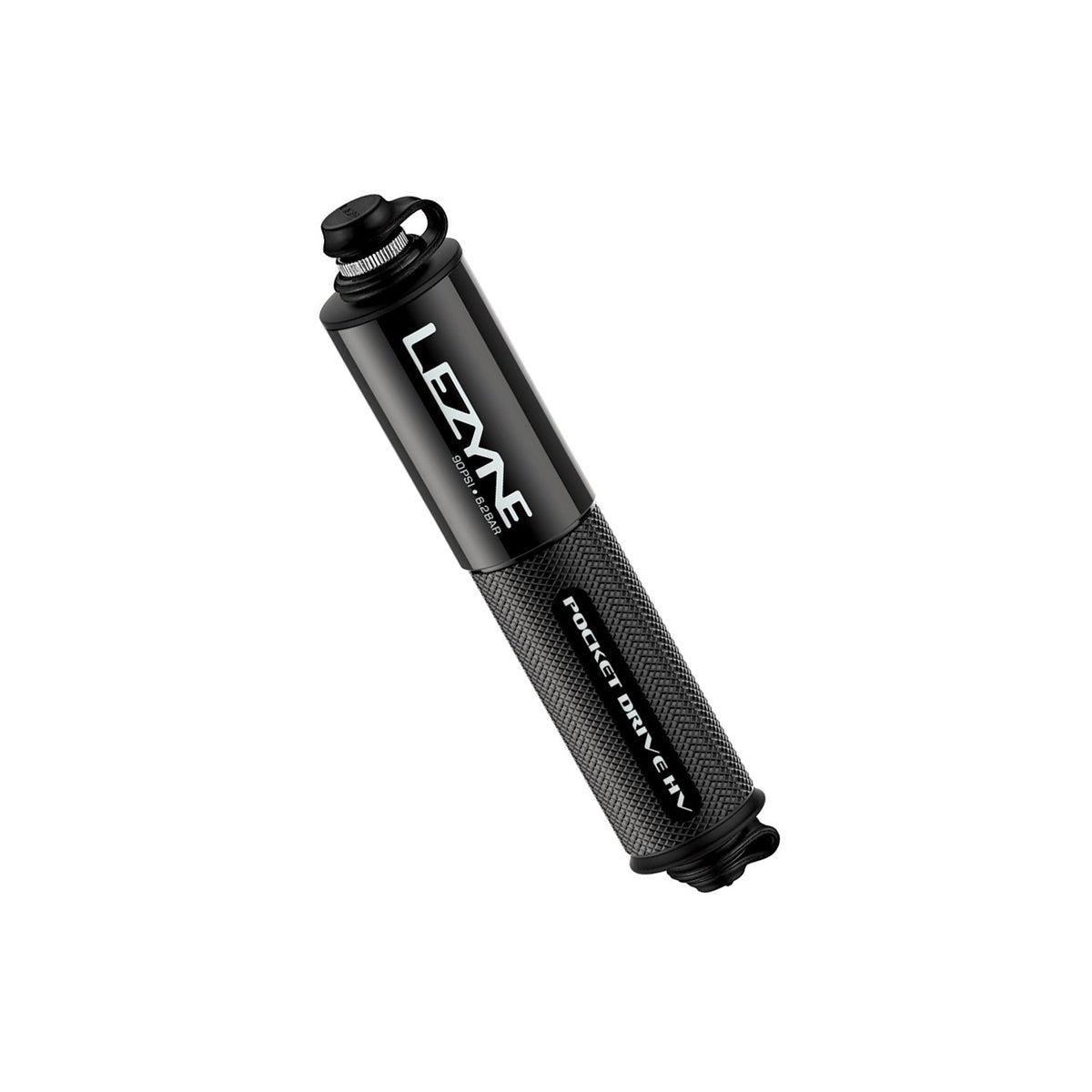 Pompa a mano LEZYNE POCKET DRIVE HV LOADED nera
