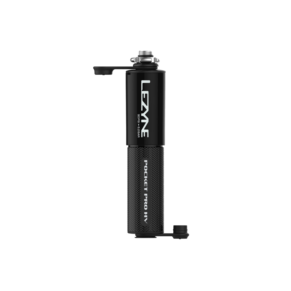 Pompa a mano LEZYNE POCKET DRIVE PRO HV nero opaco