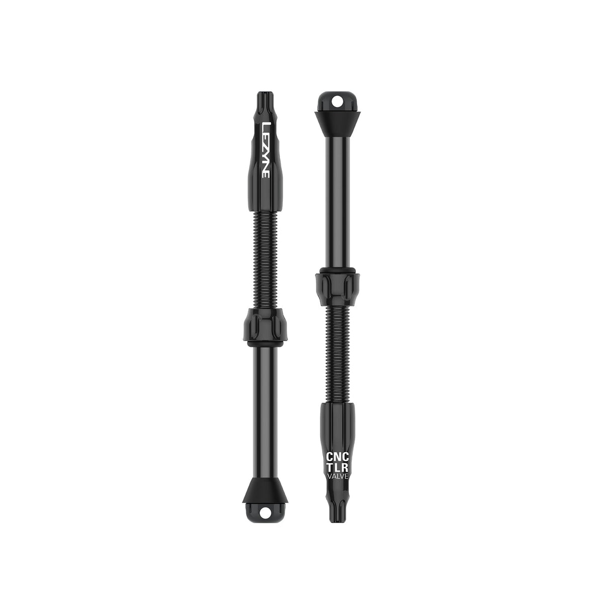 Set di 2 valvole tubeless LEZYNE CNC PRO 80 mm nero