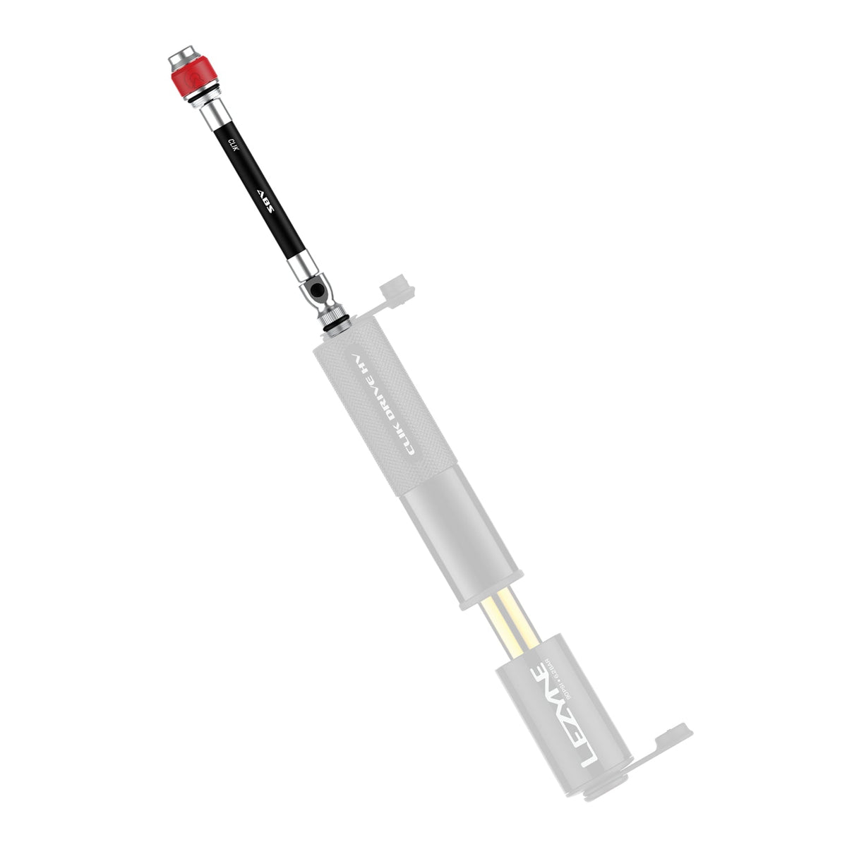 Tubo flessibile LEZYNE ABS per valvola CLIK nero