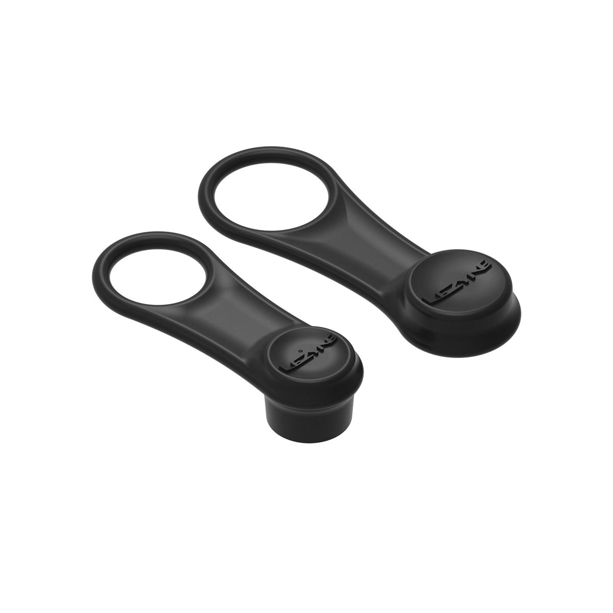 Set di 2 cappucci in gomma LEZYNE per HP/HV/Alloy/Pressure/Road Drive