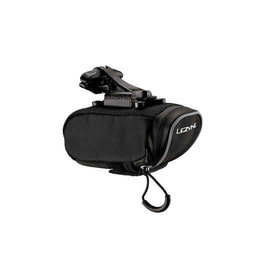 Borsa sottosella LEZYNE Micro Caddy nera con sistema QR