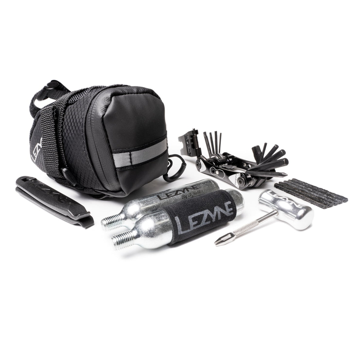Borsa sottosella LEZYNE Caddy con kit tubeless