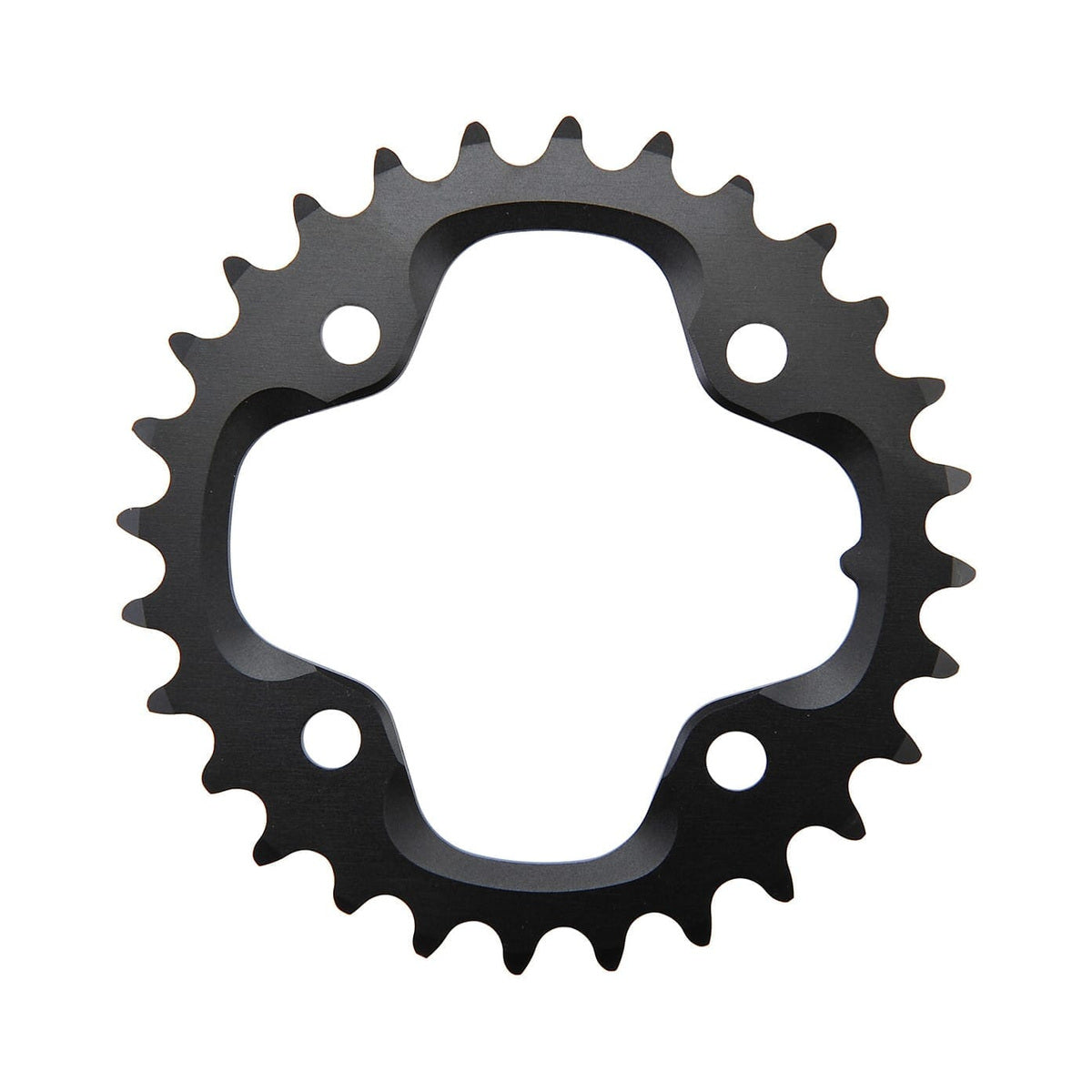Corona interna SRAM S1 CNC 10 velocità, 4 fori, 80 mm — vista della corona su sfondo bianco