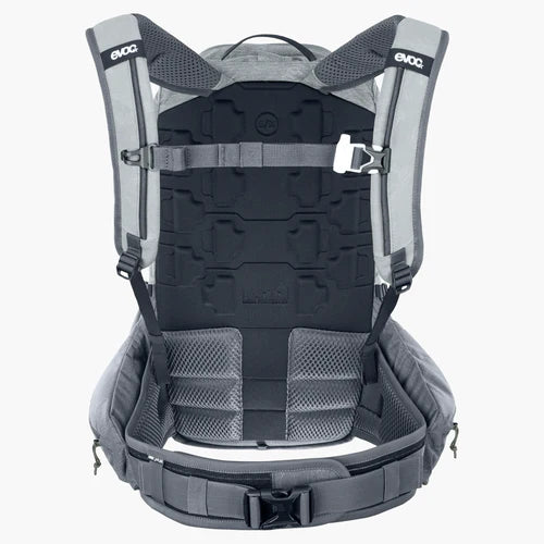 Zaino con protezione dorsale EVOC TRAIL PRO 16L Grigio