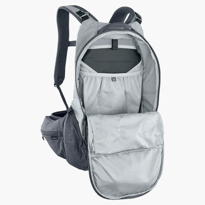 Zaino con Protezione Dorsale EVOC TRAIL PRO 16L Grigio