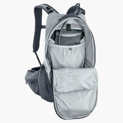 Zaino con Protezione Dorsale EVOC TRAIL PRO 16L Grigio