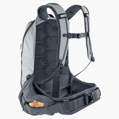 Zaino con Protezione Dorsale EVOC TRAIL PRO 16L Grigio