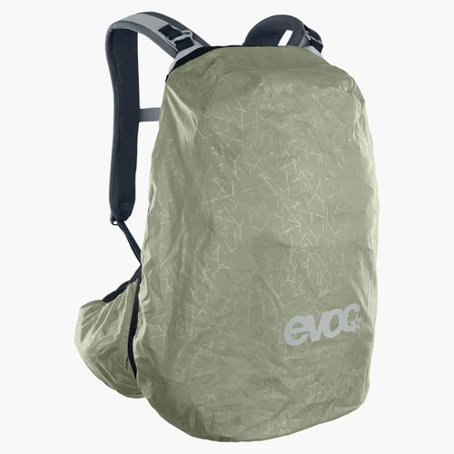 Zaino con protezione dorsale EVOC TRAIL PRO 16L Grigio