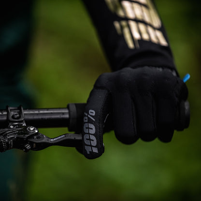 Guanti 100% COGNITO SMART SHOCK Nero