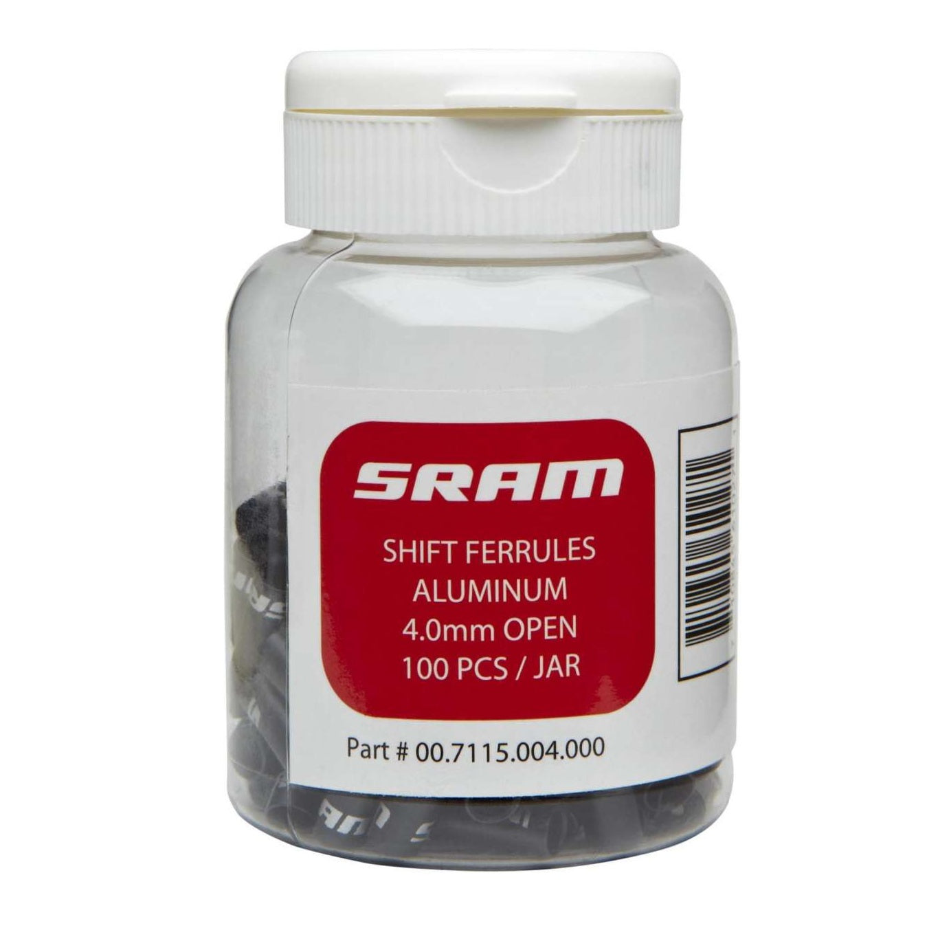 Tappo SRAM per scatola deragliatore aperta da 4,0 mm (confezione da 100)