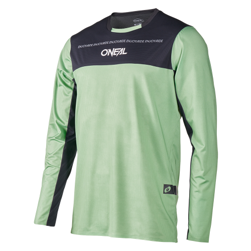 O'NEAL ELEMENT FR HYBRID Maglia a maniche lunghe nero/menta