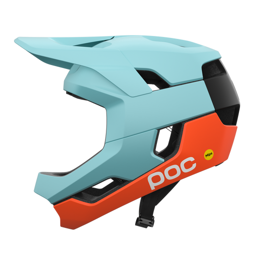 POC OTOCON RACE MIPS Casco MTB Blu/Arancione